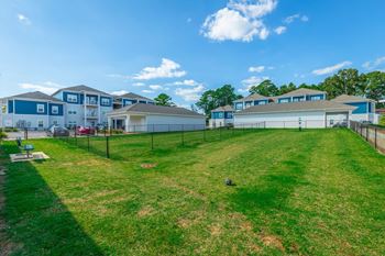Leash-free pet park at anthem luxury rentals and apartments in huntsville, al